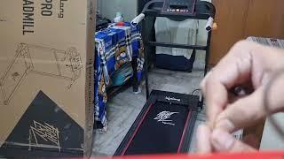 Rough Unbox [Subtitled] - Lifelong FitPro LLTM111 (2.5 HP Peak) Motorized Treadmill for Home