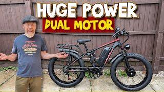 Powerful Hill Climbing Duotts S26 Dual Motor 1500 watt ebike with 2 X 65 Newton Metres of Torque