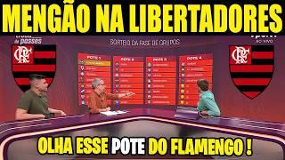 FLAMENGO NA LIBERTADORES!! "OS POTES FICARAM FÁCEIS PRO MENGÃO" | NOTICIAS FLAMENGO HOJE