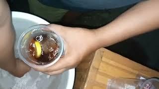 CARA MEMBUAT ES LEMON TEA JUMBO , ES TEH JUMBO UNTUNG BESAR