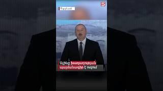 Ալիևը «խաղաղության պայմանագիր» է ուզում. «Ժամանակն է» #Ալիև #5tv