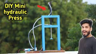 Homemade Mini Hydraulic Press: Easy Build Tutorial | Mr Dharoniya