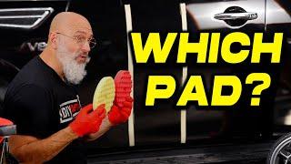 Beginner’s guide to polishing! How to choose the RIGHT pad for shiniest paint