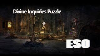 Divine Inquiries Puzzle - Elder Scrolls Online morrowind