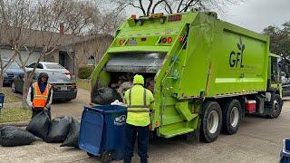 1 Hour of Houston Texas Area Garbage Trucks!