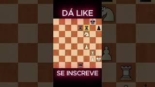 Aprenda o Xeque duplo! - Golpes de Xadrez  #chess #xadrez #aprendaxadrez #táticas #puzzles#xequemate