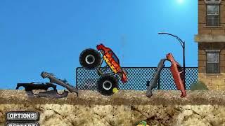 Monster Truck Demolisher - Game Tutorial(Walkthrough)