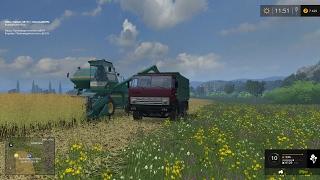 Прохождение игры Farming Simulator 2015 Карта Самара-волга №2 ''Уборочная''