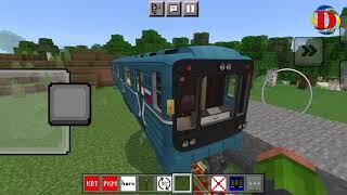 Обзор метропак 5.0  в майнкрафт | metro to minecraft MTPack 5.0 | Minecraft Builds: Metro Station