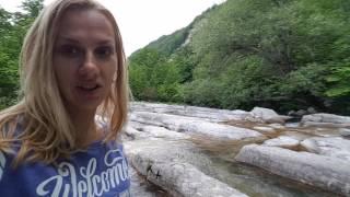 Видео экскурсия на Водопад Кинчха. Грузия. Kinchkha waterfall in Georgia.