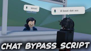 Chat Bypass / Cursing Script 2022 - ROBLOX EXPLOITING