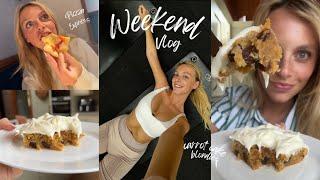 Wholesome home vlog | baking, gym, walks to the pub