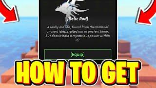 *EASY* How To GET RELIC ROD WITHOUT FINDING ALL BONES In Fisch! Roblox