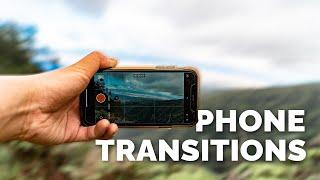 7 EASY Phone In-Camera TRANSITIONS You NEED to Try | With Behind the Scenes