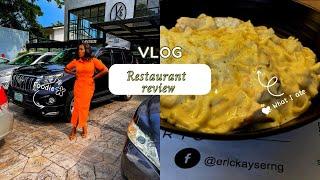 Restaurant review ft Eric Kayser| Omotola Igbenoba