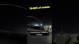 C-RAM Weapon System Shoots Down Missiles and Rockets