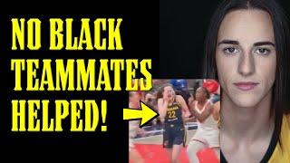 Caitlyn Clark ATTACKED & BLACK TEAMMATES ABANDONED HER!!