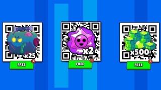 FREE! x2 HYPERCHARGE  STARR DROPS QR CODE! | BRAWL STARS QR CODES 2024  | BRAWL STARS NEW UPDATE