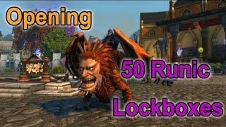 Neverwinter - OPENING 50 RUNIC LOCKBOXES (MOD 10)