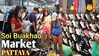 Pattaya Soi Buakhao Scenes | Soi Buakhao Market Today 2023