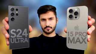 Samsung Galaxy S24 Ultra Vs iPhone 15 Pro Max | Mrwhitetech