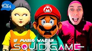 ИГРА В КАЛЬМАРА С МАРИО ! - SMG4: If Mario Was In SQUID GAME Reaction - Реакция