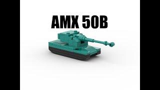 Лего мини танк AMX 50B