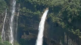 The Seven Sisters Waterfall in Nohsngithiang - Cherrapunji(Meghalaya)