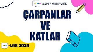 LGS 2024 Kampı | Çarpanlar ve Katlar | 8.Sınıf Matematik