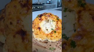Cheesy Roasted Cauliflower (low carb)