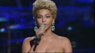 Beyonce singing the Etta James Classic 'At Last'