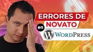 20 ERRORES Que Debes EVITAR en WordPress