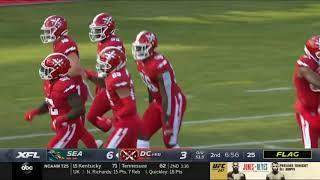 DC Defenders Block Punt & Recover for TD | Dragons vs. Defenders | XFL 2020