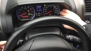 Самодиагностика приборной панели Honda CR-V 3 2010