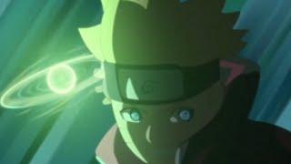 Boruto bows to kakashi, Sarada's chidori training begins, Boruto wind style Rasengan