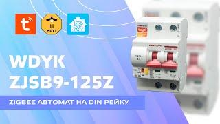 Zigbee автомат WDYK ZJSB9-125Z - обзор, интеграция в Home Assistant, тестирование