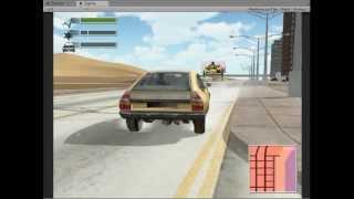 Unity3D Edy's Vehicle Physics DRIV3R Citroen CX reshaped like the beta version