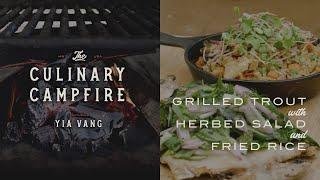 Explore Minnesota's Culinary Campfire: Chef Yia Vang's Grilled Rainbow Trout