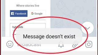 How To Fix Telegram Message doesn't exist Problem Solve