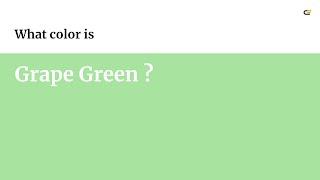 Grape Green color #a8e4a0 hex color - Green color - Warm color a8e4a0