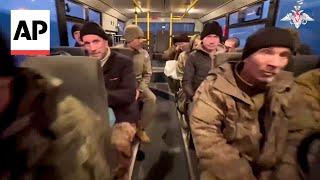 Hundreds of soldiers freed in Russia and Ukraine prisoner exchange