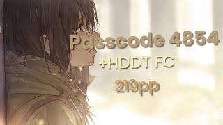 osu! Passcode 4854 +HDDT FC | ProjectGreat