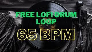 Free LoFi Drum Loop 65bpm