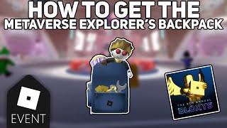 How to get the Metaverse Explorer’s Backpack from the 8th Annual Bloxy Awards Hub