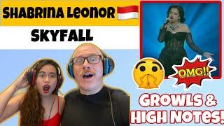 Shabrina Leanor - Skyfall | Spektakuler show 6 - Indonesian Idol 2025 REACTION