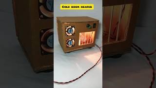 Homemade Room Heater project #tech #experiment #sciencproject