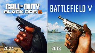 Call of Duty: Black Ops 6 vs Battlefield 5 | Physics and Details Comparison