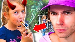 ELLE FUME DES CIGARETTES À 12 ANS !