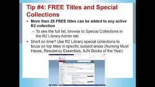 Tips & Tricks for the R2 Digital Library