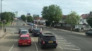 FULL ROUTE VISUAL | Piccadilly Line Replacement UL5 - Gunnersbury to Rayners Lane | VW1370 (LK62DLX)